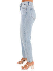 What's the Plan High Rise Mom Jean