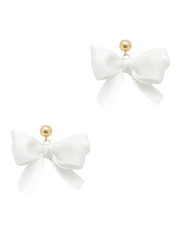 Fabric Bow Earring