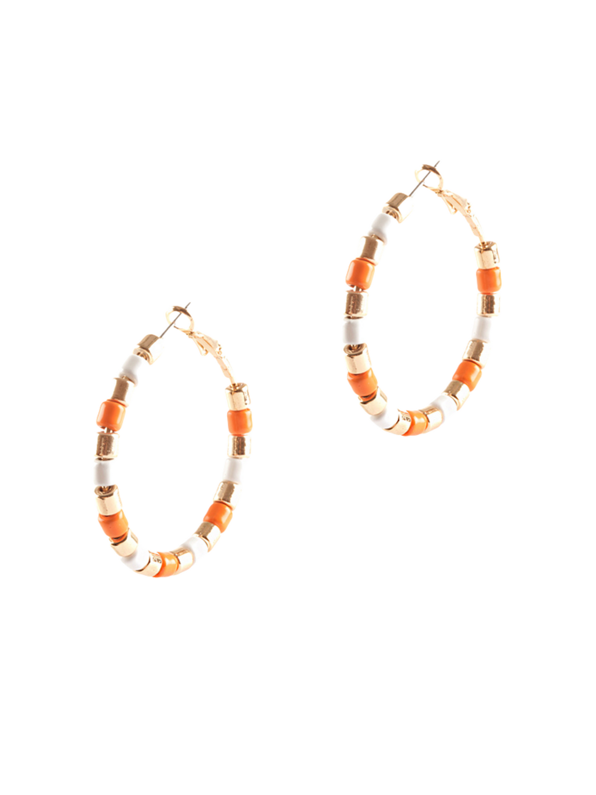 Colorcoating Gameday Hoop Earrings