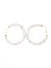 Glitzy Gal Hoop Earring