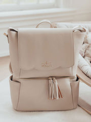 Hollis Diaper Bag - Nude