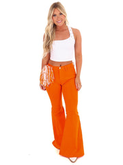 Win is A Win Buckle One Shoulder Top