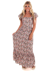 Come Back to Me Floral Maxi Dress