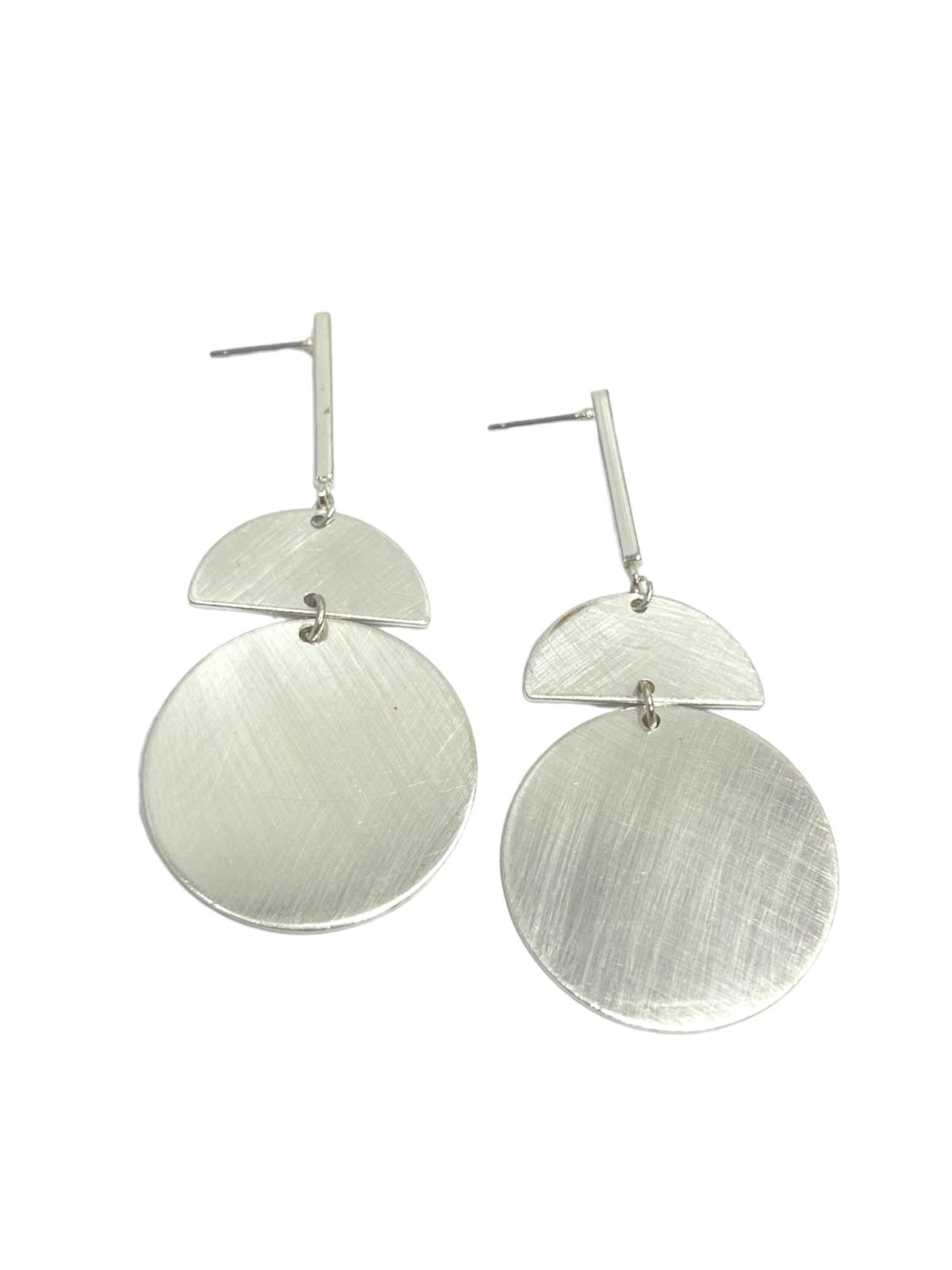 Dangle Shape Metal Earrings