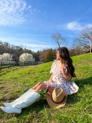 BuddyLove Maddison Calla Lily Mini Dress