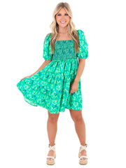 Chase Her Floral Mini Dress