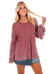 Grit and Grace Mineral Wash Top