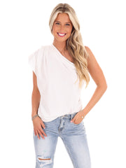Beautiful Life One Shoulder Top