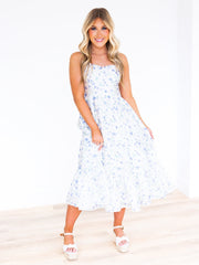 Luck Be A Lady Floral Dress