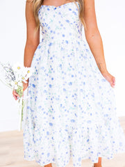 Luck Be A Lady Floral Dress