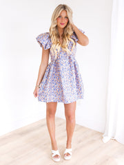 Garden Party Floral Mini Dress