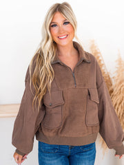 Countless Times Contrast Pullover