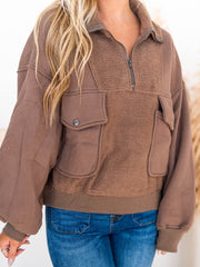 Countless Times Contrast Pullover