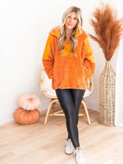 Just Pretend Sherpa Pullover