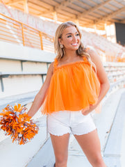 Running Through the T Mesh Tank Top