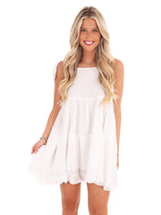 About the Girl Tie Strap Dress