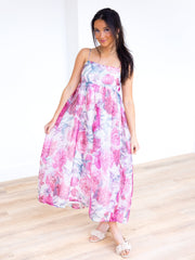 Let It Grow Floral Dress