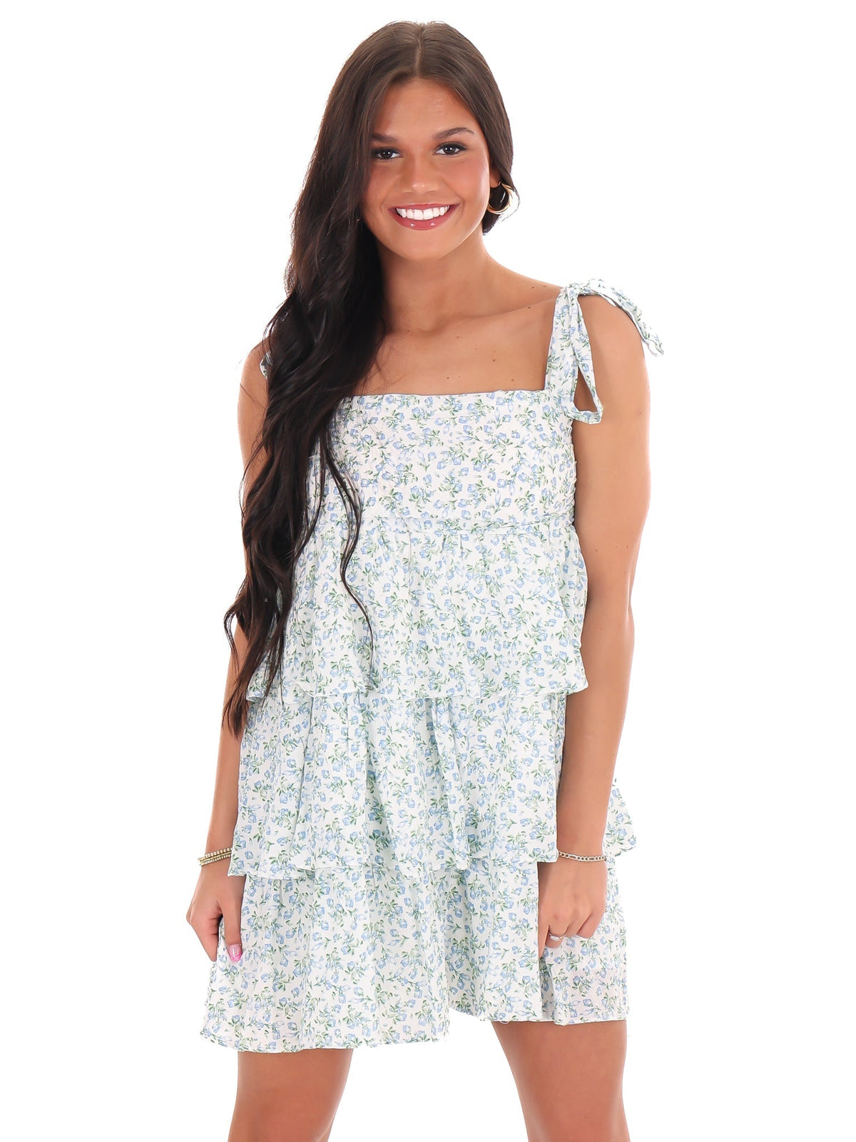 Moments of Me Floral Mini Dress