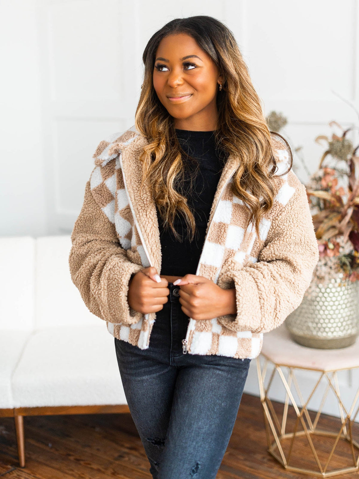 Cuddle Up Teddy Fur Jacket