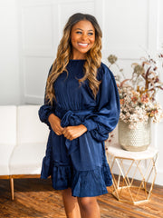 Hope You Remember Satin Dress