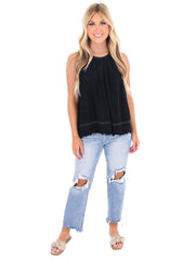 If I Know Me Linen Top