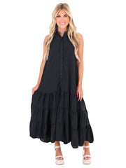 Take Me Back Halter Maxi Dress