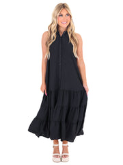 Take Me Back Halter Maxi Dress