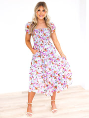 Sunshine Floral Maxi Dress