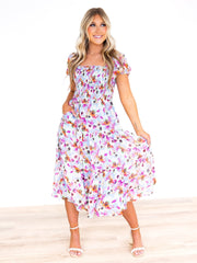 Sunshine Floral Maxi Dress