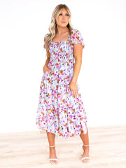 Sunshine Floral Maxi Dress