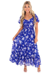 Wishful Thinking Floral Maxi Dress