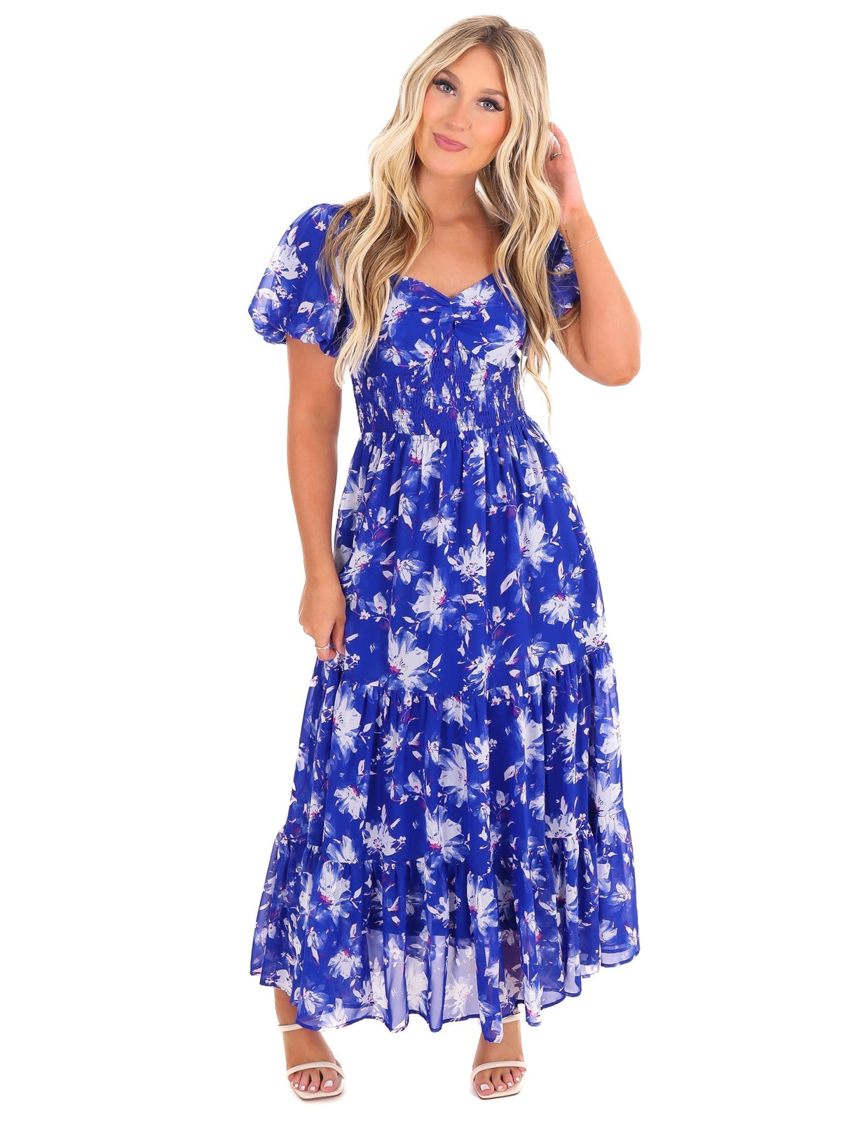 Wishful Thinking Floral Maxi Dress
