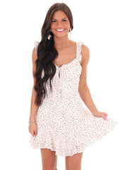 Might As Well Floral Mini Dress