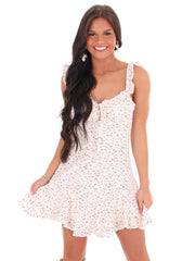 Might As Well Floral Mini Dress