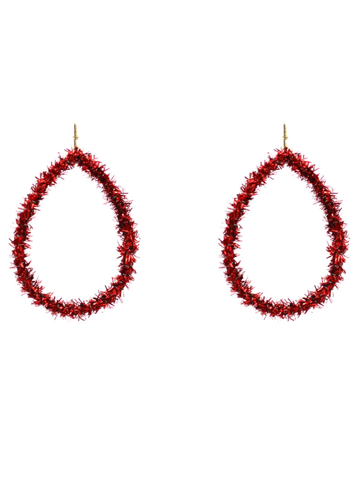 Tinsel Dangle Earrings