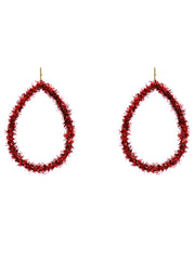Tinsel Dangle Earrings
