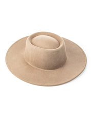 Step By Step Khaki Wool Hat