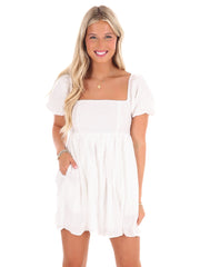 Irresistible Eyelet Babydoll Romper