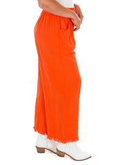 Throw the Ball Wide Leg Pants