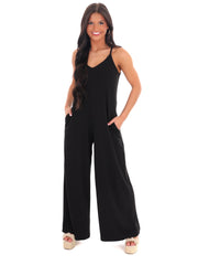 Casual and Carefree Wide Leg Jumpsuit