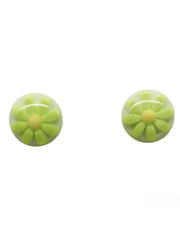 Round Flower Earring