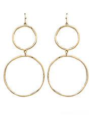 Double Circle Earrings