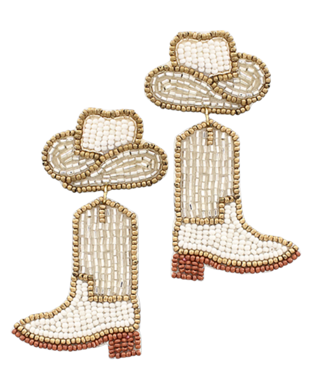 Cowboy Hat & Boots Earrings