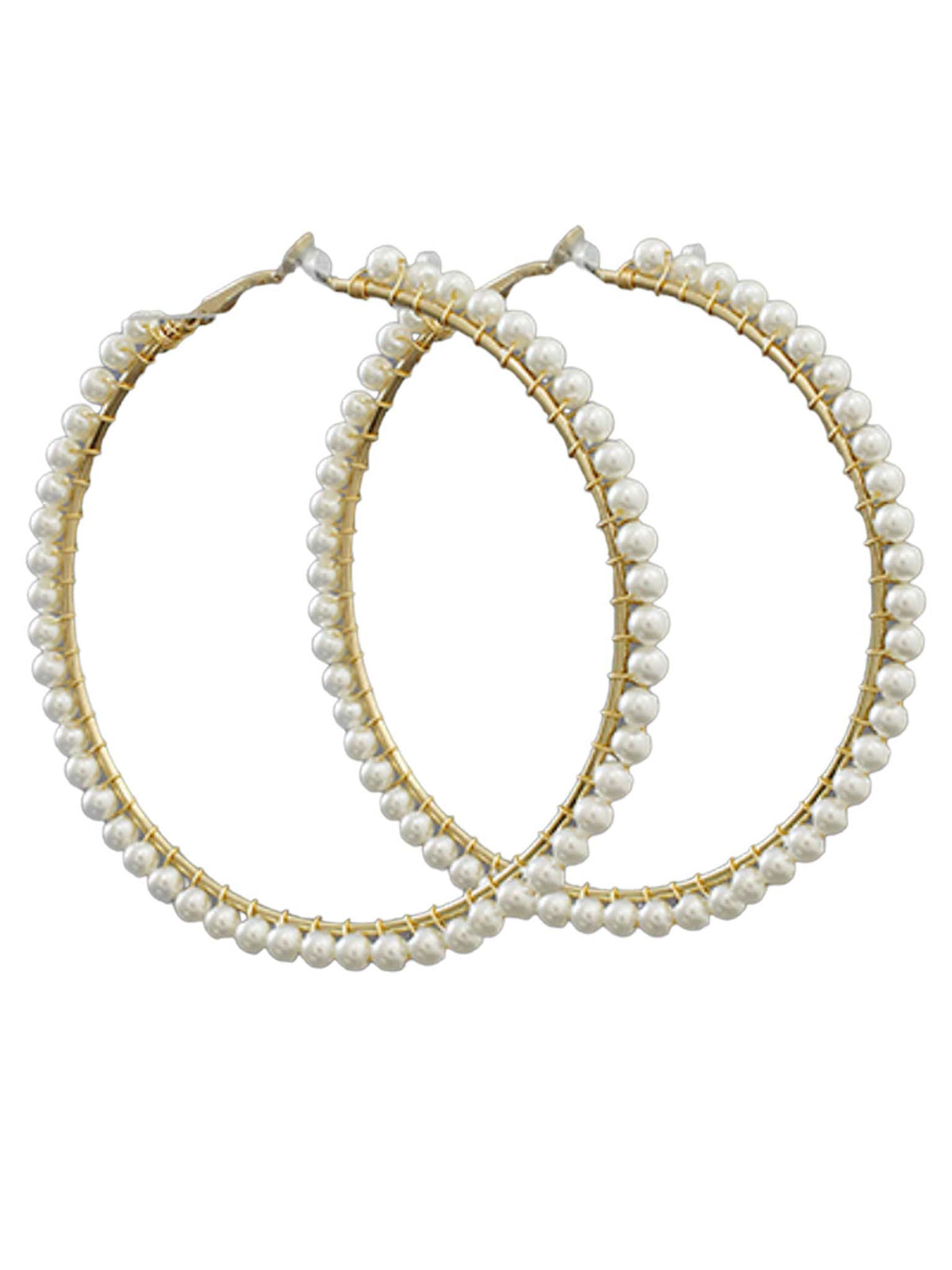 75mm Pearl Wrapped Hoop