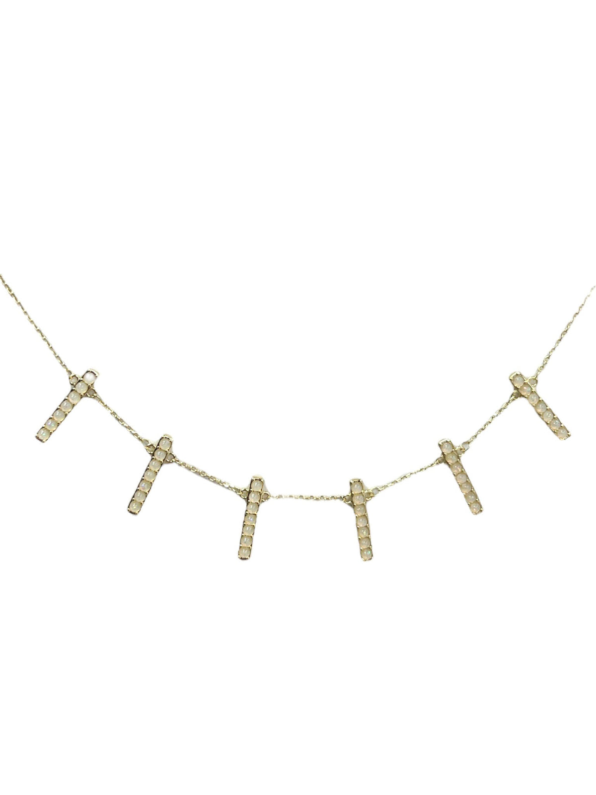 Electra Bar Drop Necklace