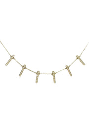 Electra Bar Drop Necklace