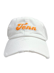 Groovy Tenn White Baseball Hat
