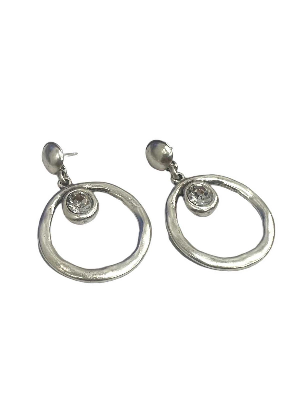 Taylor Silver Dangle Earring