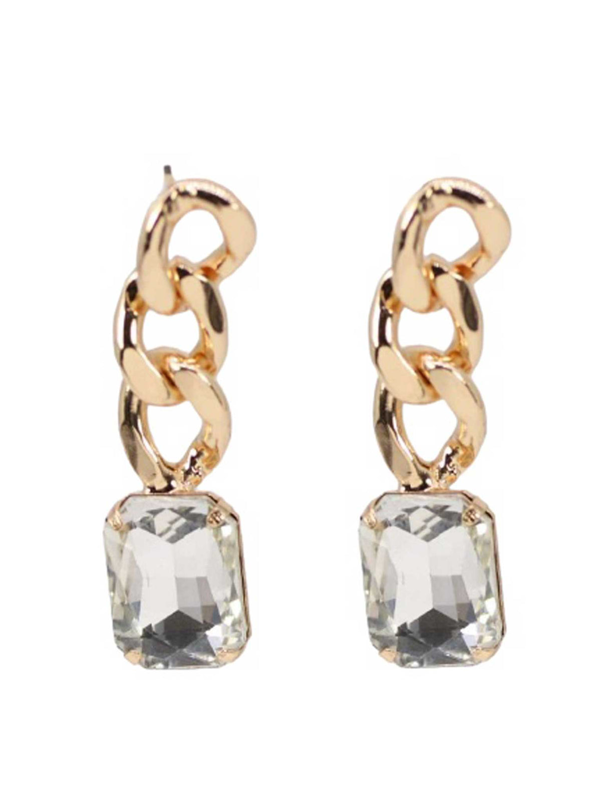 Link Chain Dangle Earrings