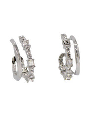 Double Line Hoop Earrings